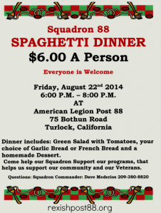 SAL Spaghetti Dinner