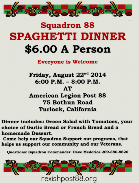 SAL Spaghetti Dinner