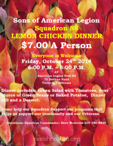 Lemon Chicken Dinner Oct 24 2014web